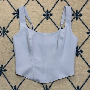 Abercrombie & Fitch Corset Top - Blue